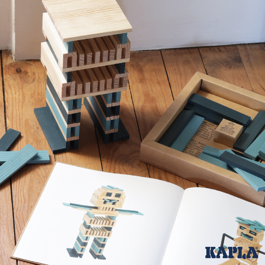 KAPLA® – Kreatives Bauen mit Holzplättchen für Jung und Alt
