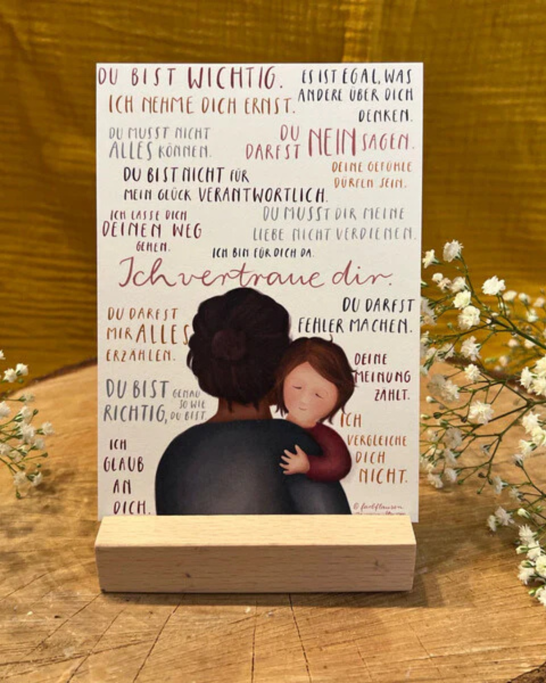 Notizbücher und Postkarten im Räuberfuchs