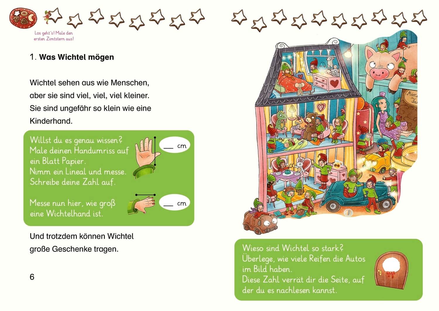 101 Wichtel ziehen ein! Wort + Zahl = genial! Level 1 Ruby van der Bogen 9783751206594 Friedrich Oetinger GmbH (3)