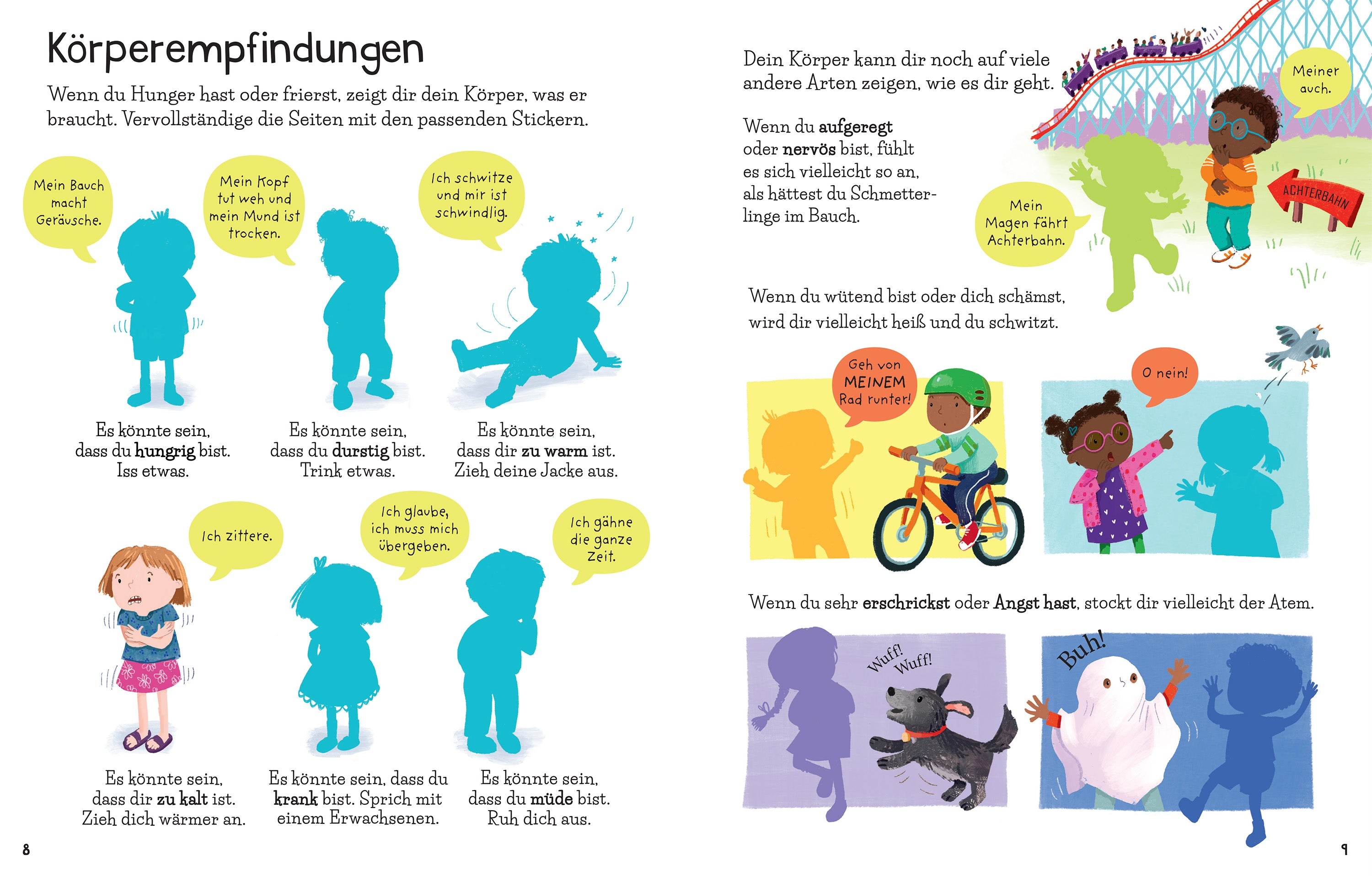 Mein erstes Stickerbuch: Gefühle