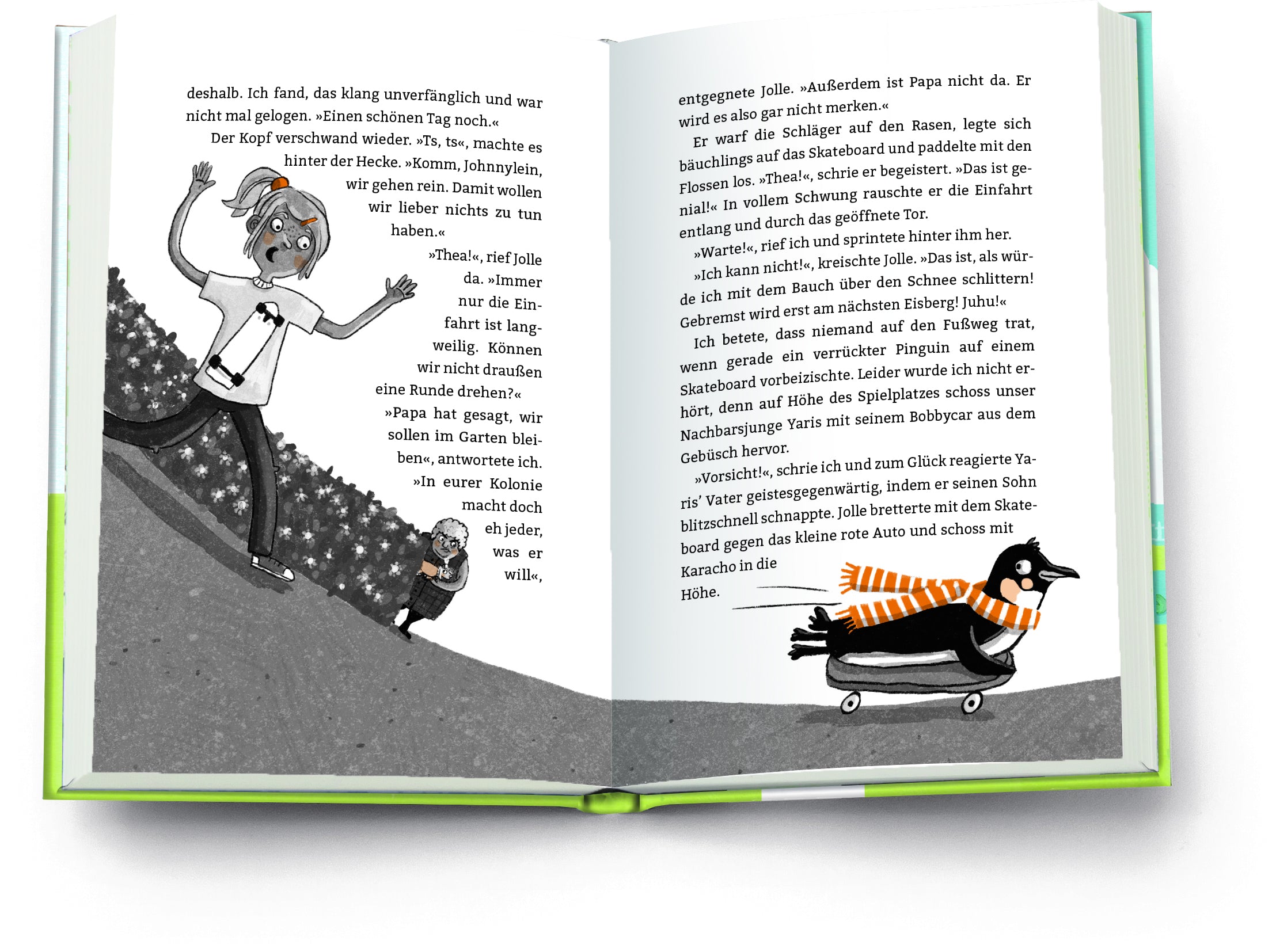 Jolle und ich (1). Der Tag, an dem ein Pinguin bei uns einzog