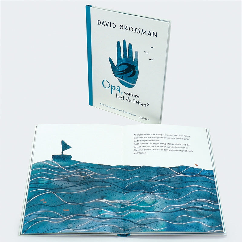 Opa, warum hast du Falten?