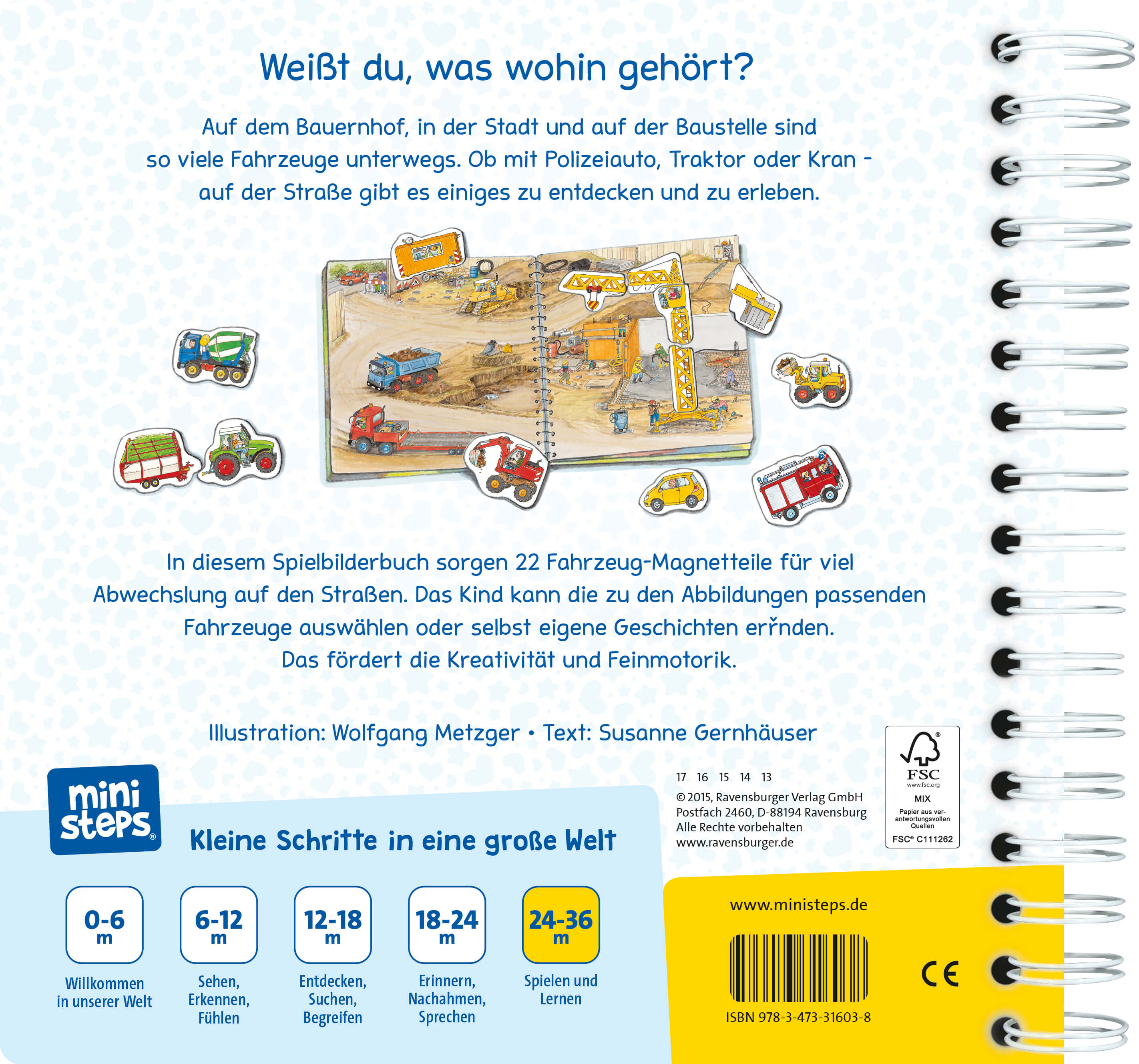 ministeps: Wer fährt wohin?
