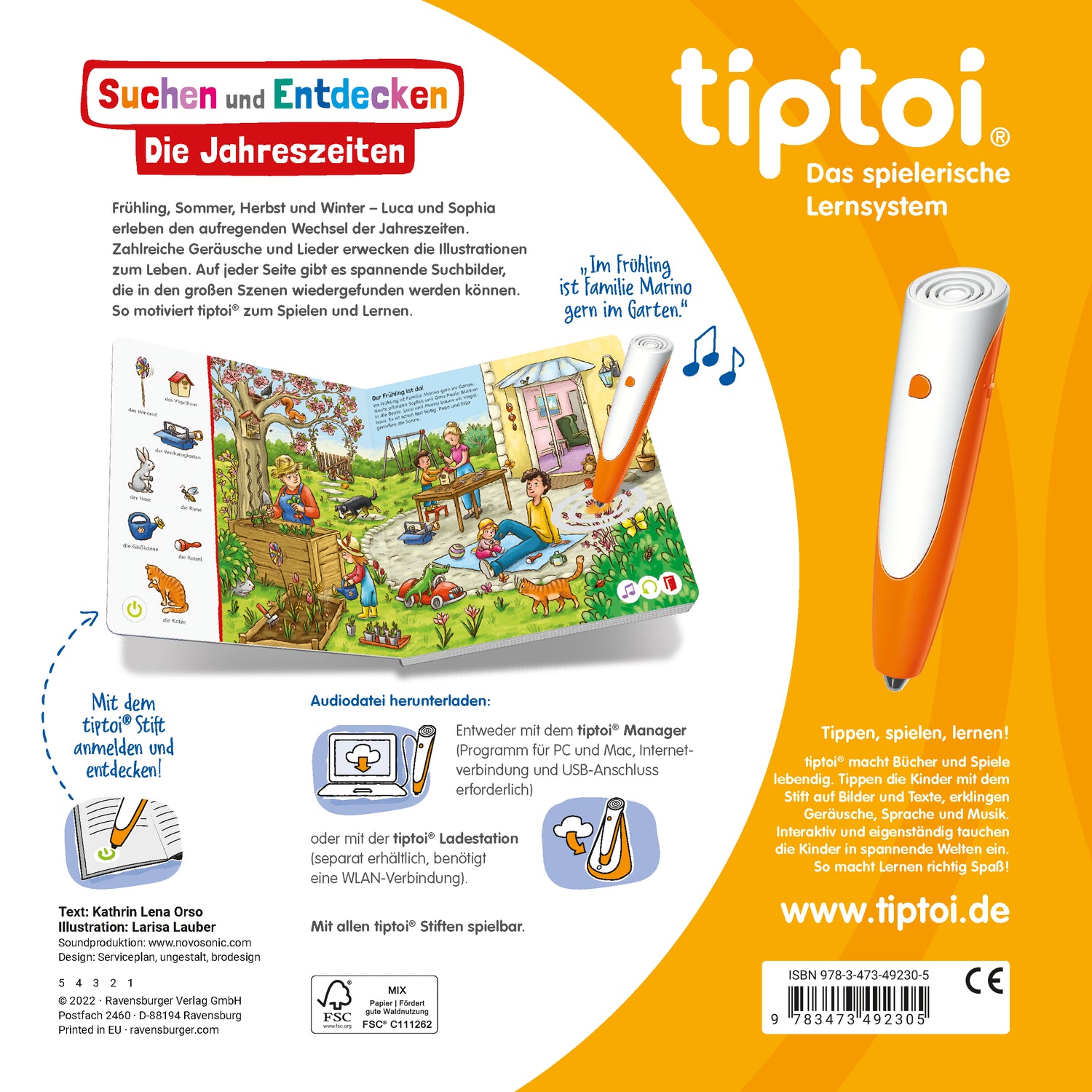 tiptoi® Suchen und Entdecken - Die Jahreszeiten