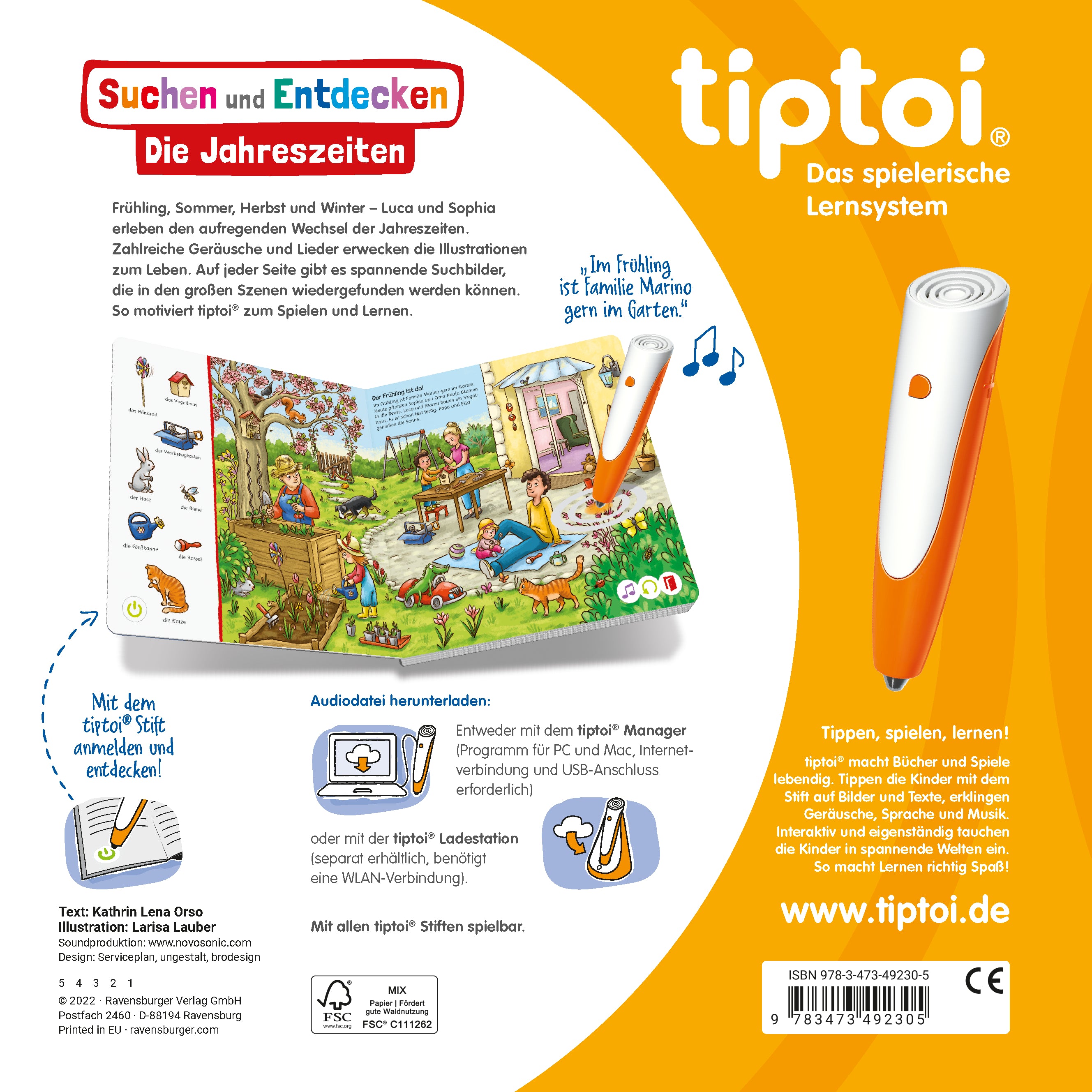 tiptoi® Suchen und Entdecken - Die Jahreszeiten