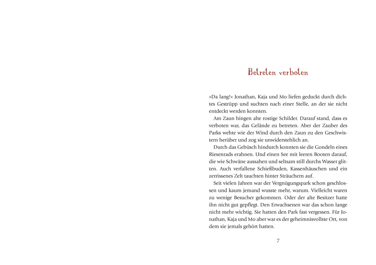 Wenn der geheime Park erwacht, nehmt euch vor Schabalu in Acht