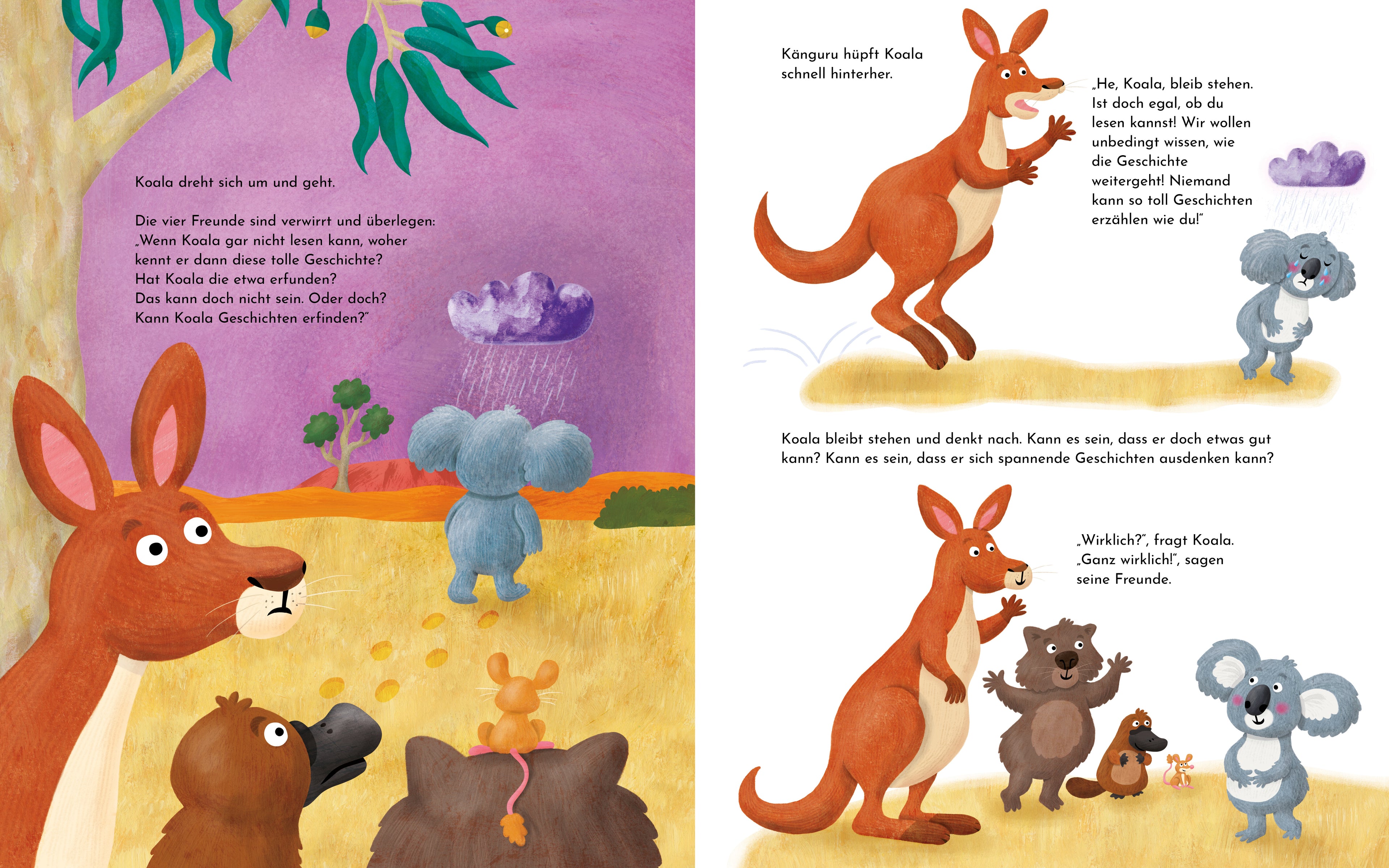 Koala denkt sich heut‘ was aus: Ein Bilderbuch das Mut macht, die eigenen Stärken zu entdecken