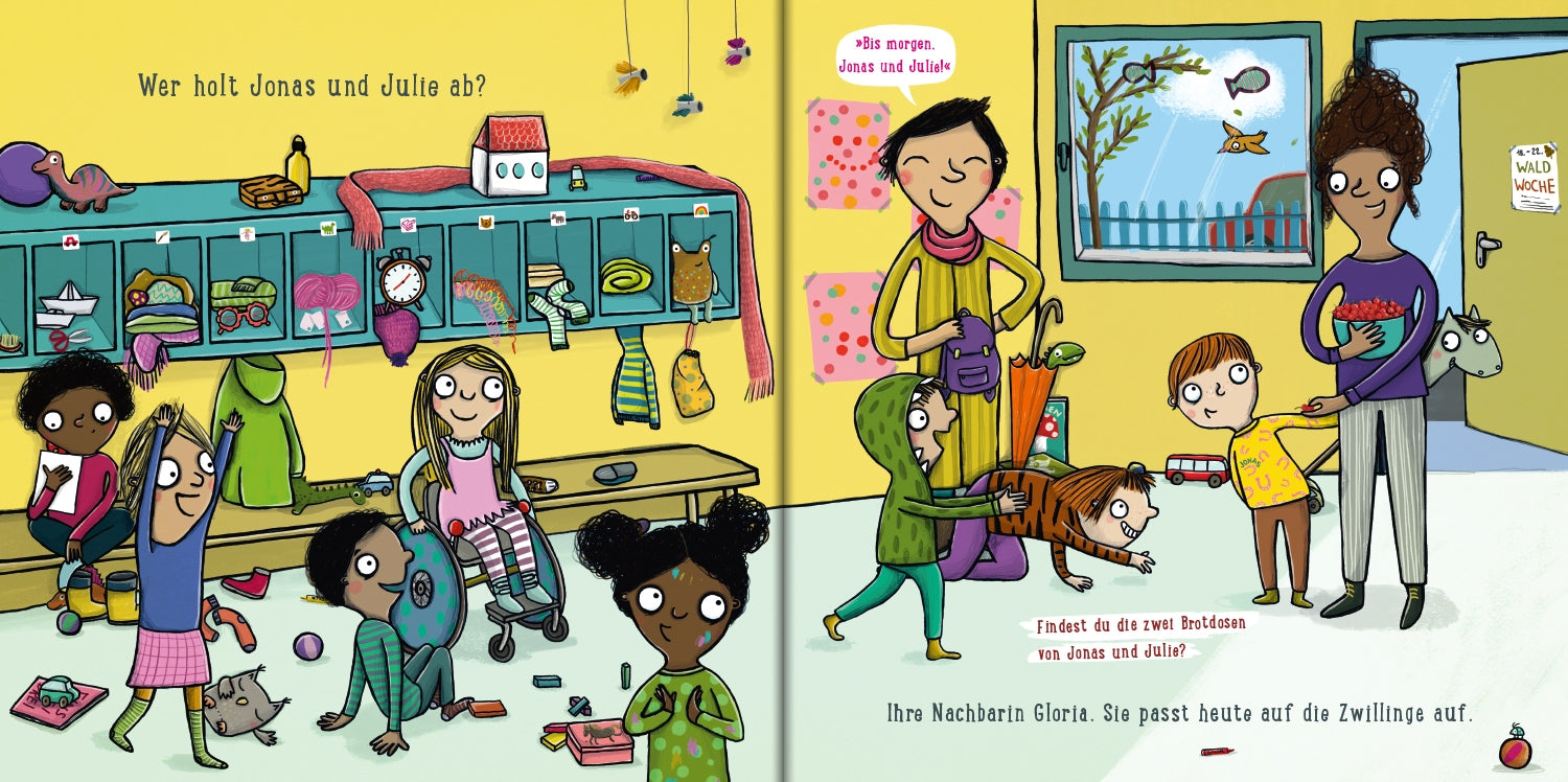 Wer holt dich von der Kita ab?