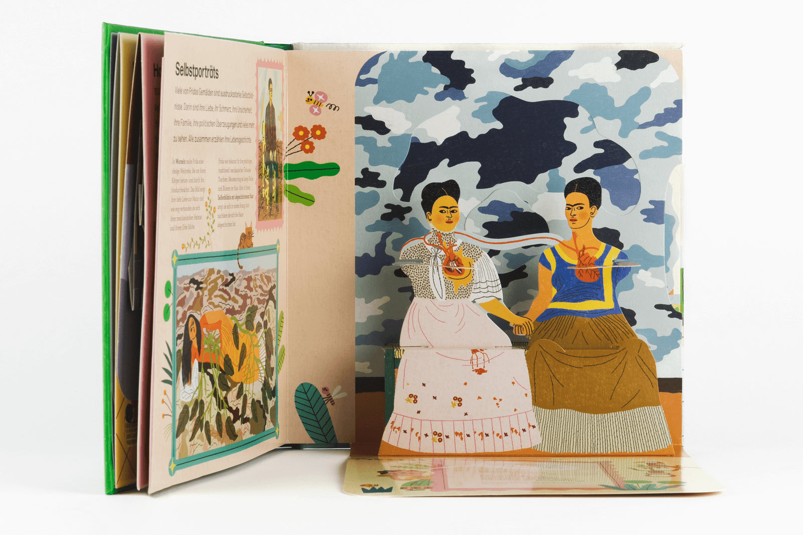 ART POPS: Frida Kahlo Ein Pop-up-Buch | Pop-up Bilderbuch über große Kün Alice Harman 9783737373869 FISCHER Duden Kinderb...