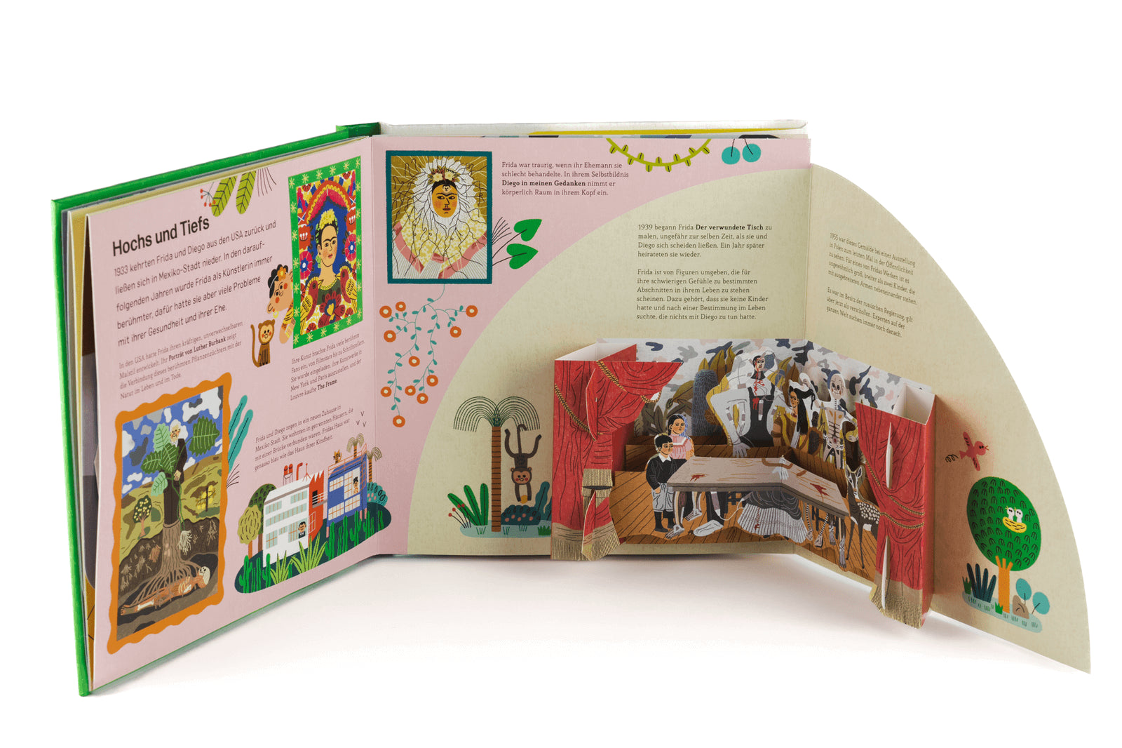 ART POPS: Frida Kahlo Ein Pop-up-Buch | Pop-up Bilderbuch über große Kün Alice Harman 9783737373869 FISCHER Duden Kinderb...