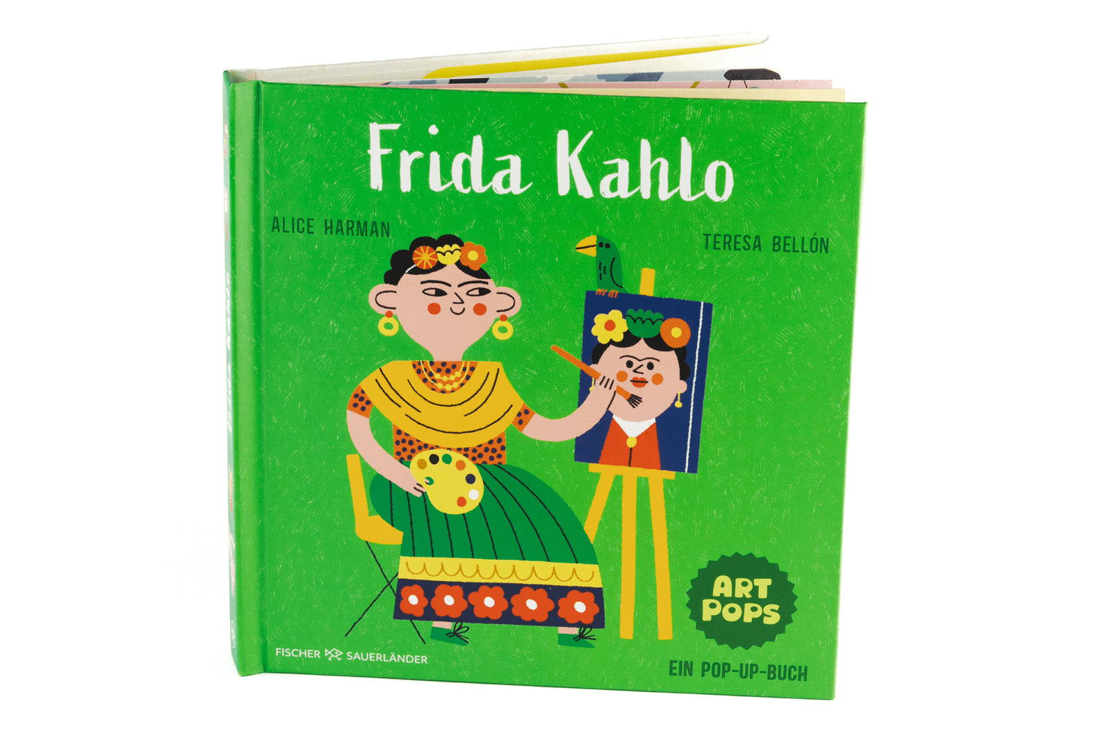 ART POPS: Frida Kahlo Ein Pop-up-Buch | Pop-up Bilderbuch über große Kün Alice Harman 9783737373869 FISCHER Duden Kinderb...