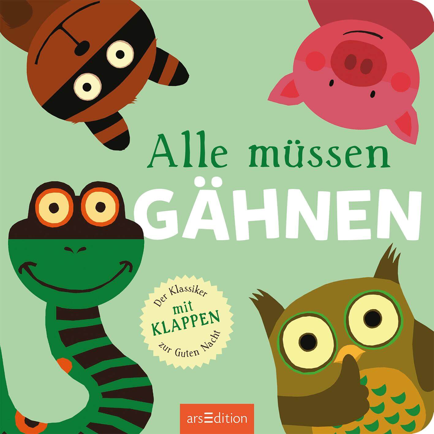 Alle müssen gähnen Mit großen Klappen 9783845865959 ArsEdition GmbH (4)