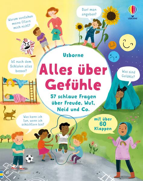 Alles über Gefühle Über 60 schlaue Fragen über Freude, Wut, Neid und  9781035703425 Usborne im dtv (1)
