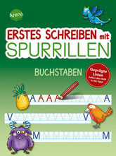 Arena Verlag GmbH 9783401721873 Erstes Schreiben mit Spurrillen. Buchstaben Übungsblock zum Schreiben lernen mit geprägten...