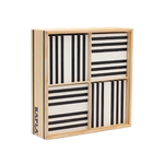 KAPLA® 100er KASTEN SCHWARZ & WEIβ : 50 schwarze & 50 weiβe Plättchen