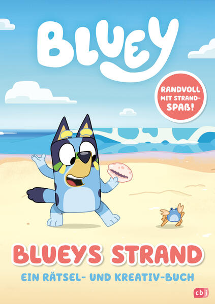 BLUEY – Blueys Strand Ein Rätsel- und Kreativ-Buch für die Ferien 9783570182772 cbj Kinderbücher Verlag (1)