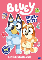 BLUEY – Spielzeit Mit 80 bunten BLUEY-Stickern 9783570182529 cbj Kinderbücher Verlag (1)