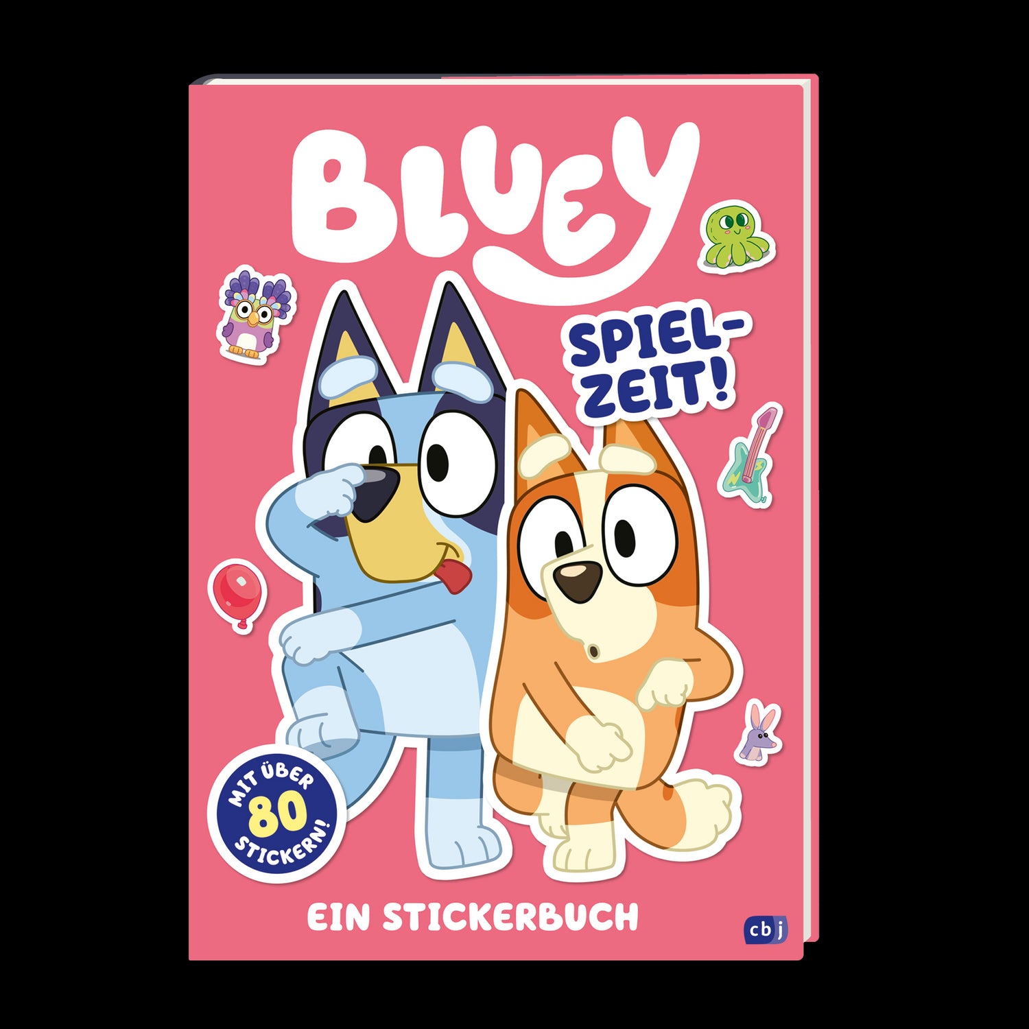 BLUEY – Spielzeit Mit 80 bunten BLUEY-Stickern 9783570182529 cbj Kinderbücher Verlag (2)