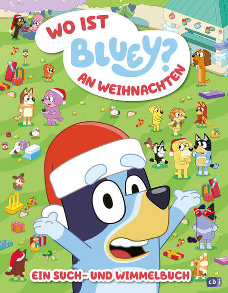 BLUEY – Wo ist BLUEY? an Weihnachten – Ein Such- und Wimmelbuch Weihnachtliches Such- und Wimmelbuch ab 3 Jahren cbj Kind...