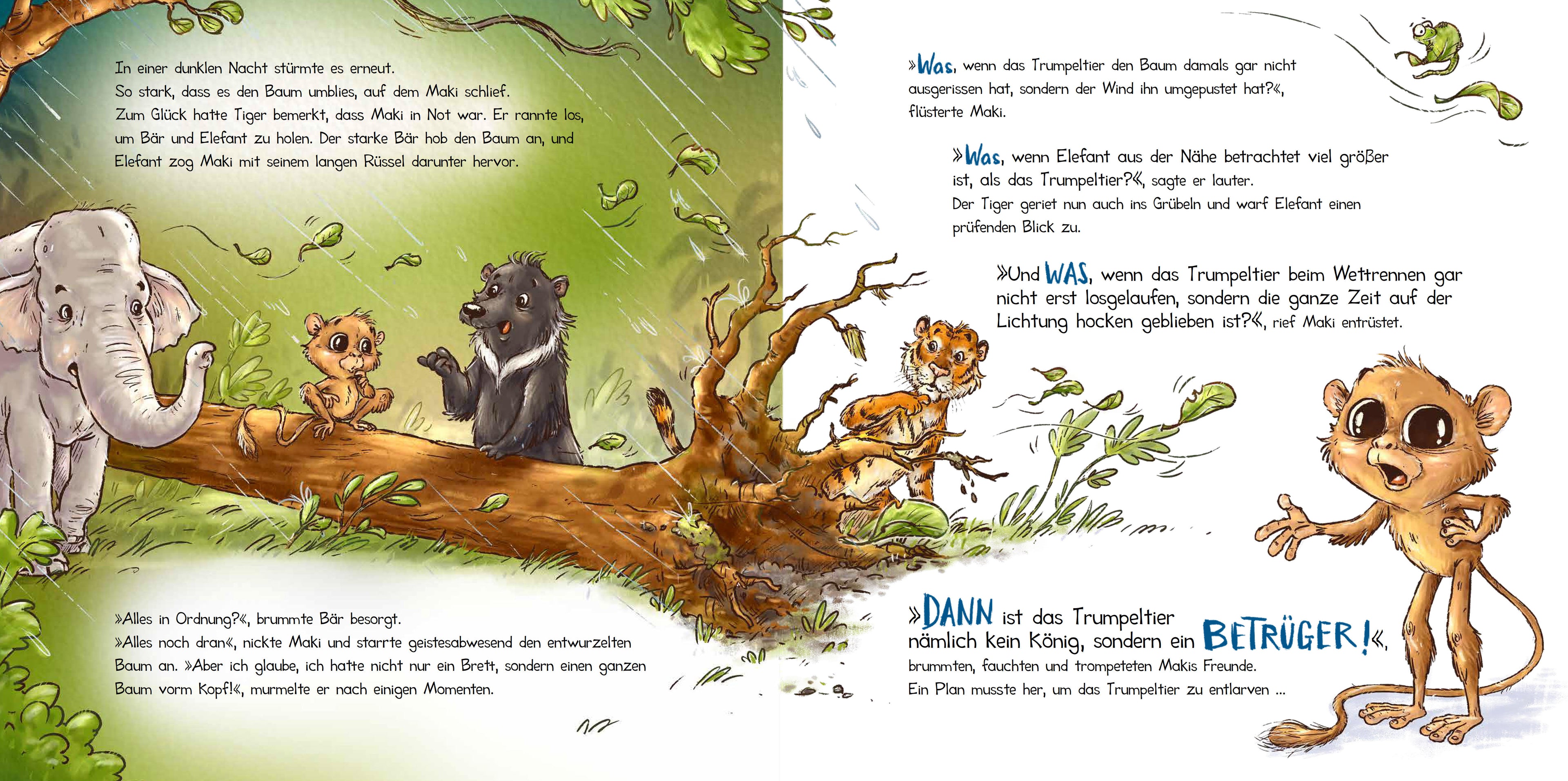 Baumhaus Verlag 978-3-8339-0959-7 Das Trumpeltier Eine erhellende Fabel über Gemeinschaft und faires (2)