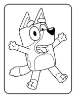 Bluey Mein Malblock Lustiges Malbuch für kleine Fans ab 3 Jahren der b 9783849947743 Schwager und Steinlein Verlag GmbH (3)