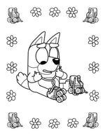 Bluey Mein Malblock Lustiges Malbuch für kleine Fans ab 3 Jahren der b 9783849947743 Schwager und Steinlein Verlag GmbH (5)