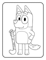 Bluey Mein Malblock Lustiges Malbuch für kleine Fans ab 3 Jahren der b 9783849947743 Schwager und Steinlein Verlag GmbH (9)