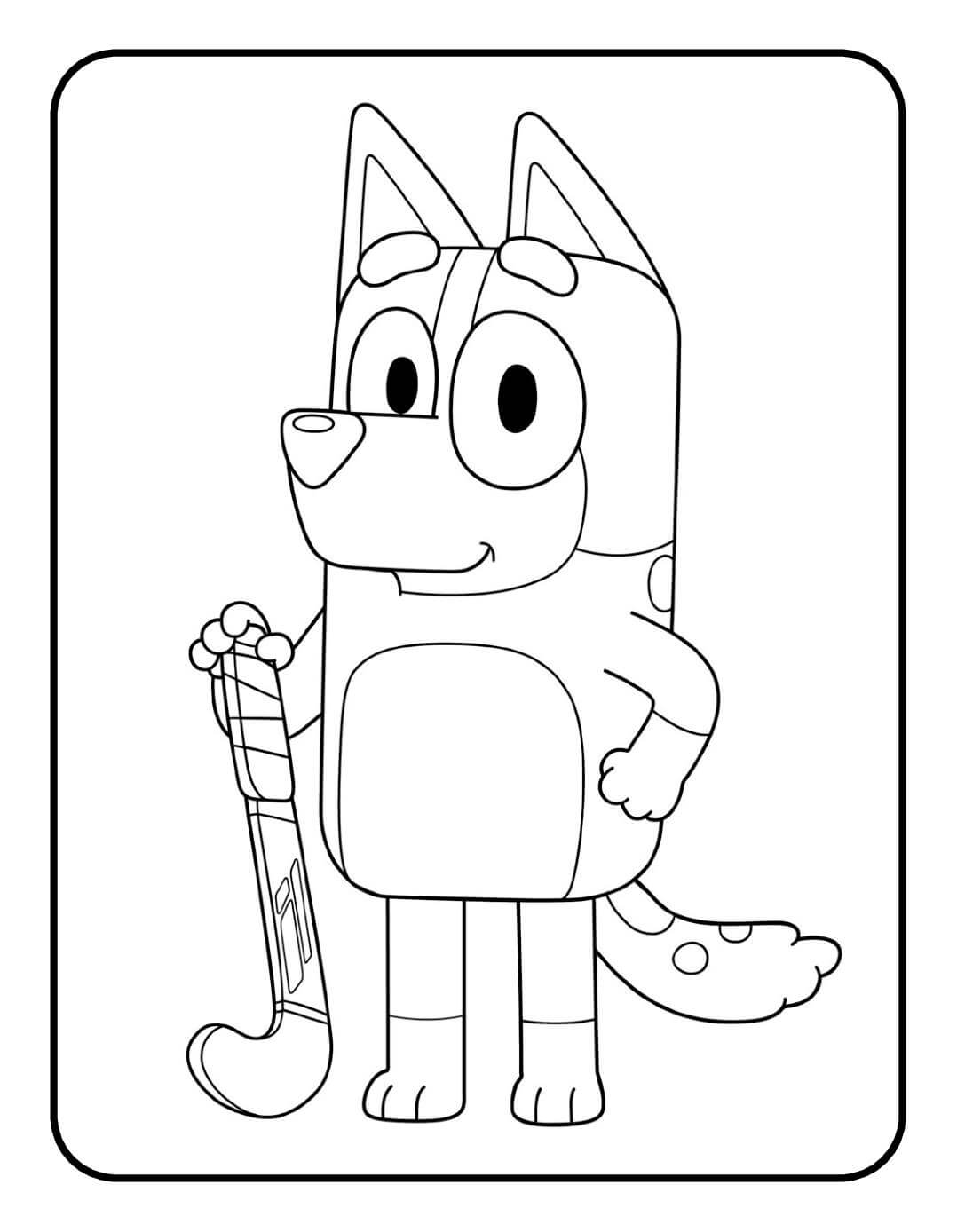 Bluey Mein Malblock Lustiges Malbuch für kleine Fans ab 3 Jahren der b 9783849947743 Schwager und Steinlein Verlag GmbH (9)