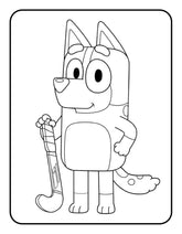 Bluey Mein Malblock Lustiges Malbuch für kleine Fans ab 3 Jahren der b 9783849947743 Schwager und Steinlein Verlag GmbH (9)