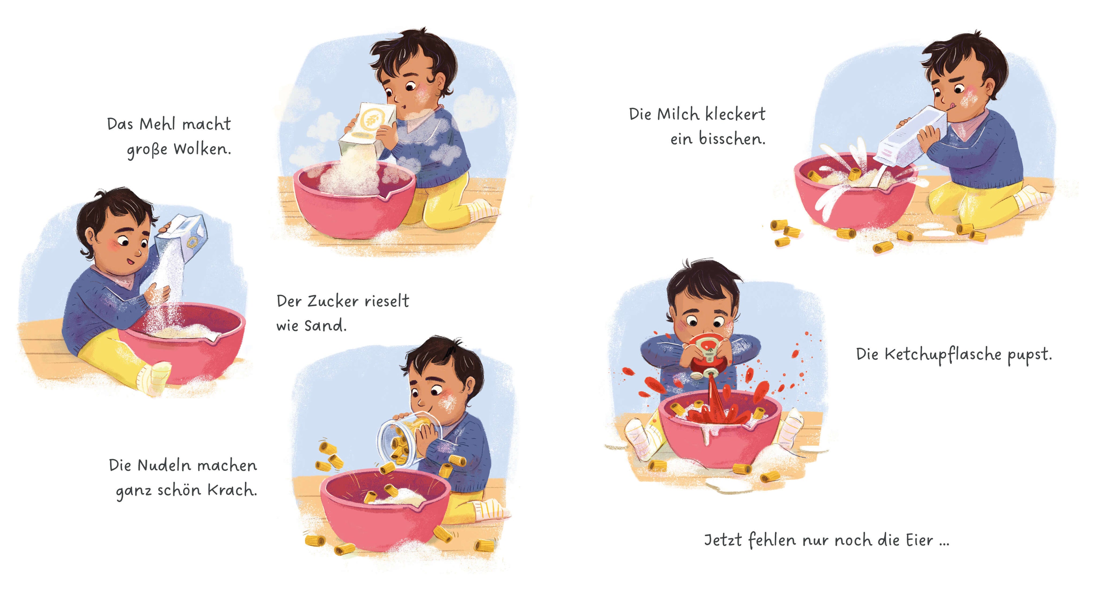 Carli und Klecks backen einen Kuchen Große Momente für ganz Kleine. Bestärkendes Pappbi Lisa Hänsch 9783407759931 Verlags...