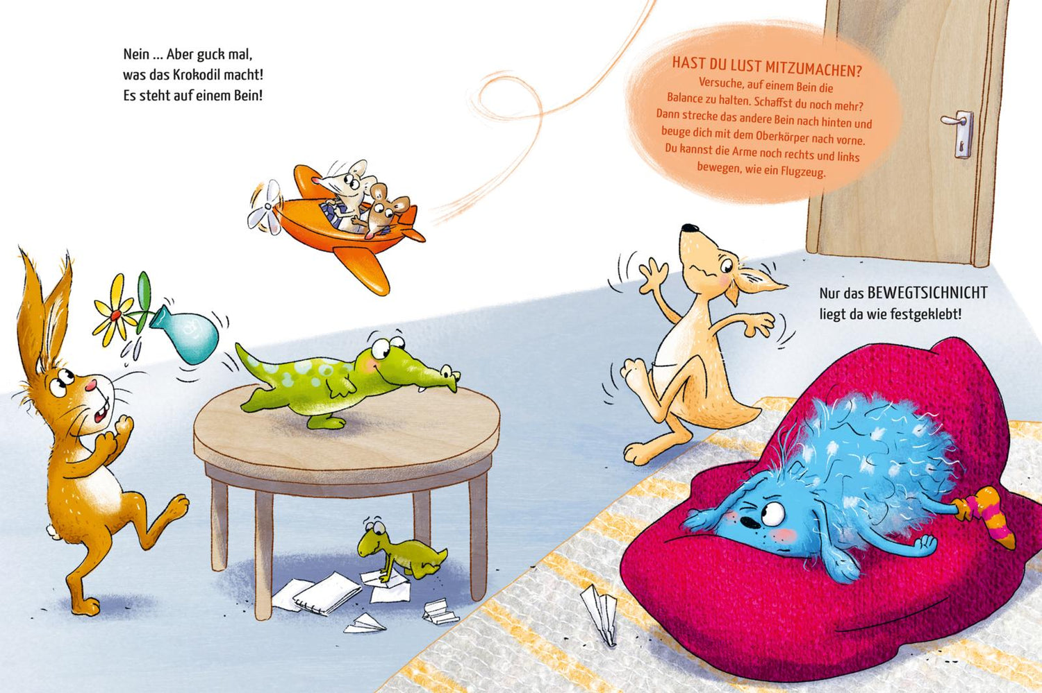 Carlsen Verlag GmbH 9783551251534 Bloß nicht bewegen - oder doch? (4)