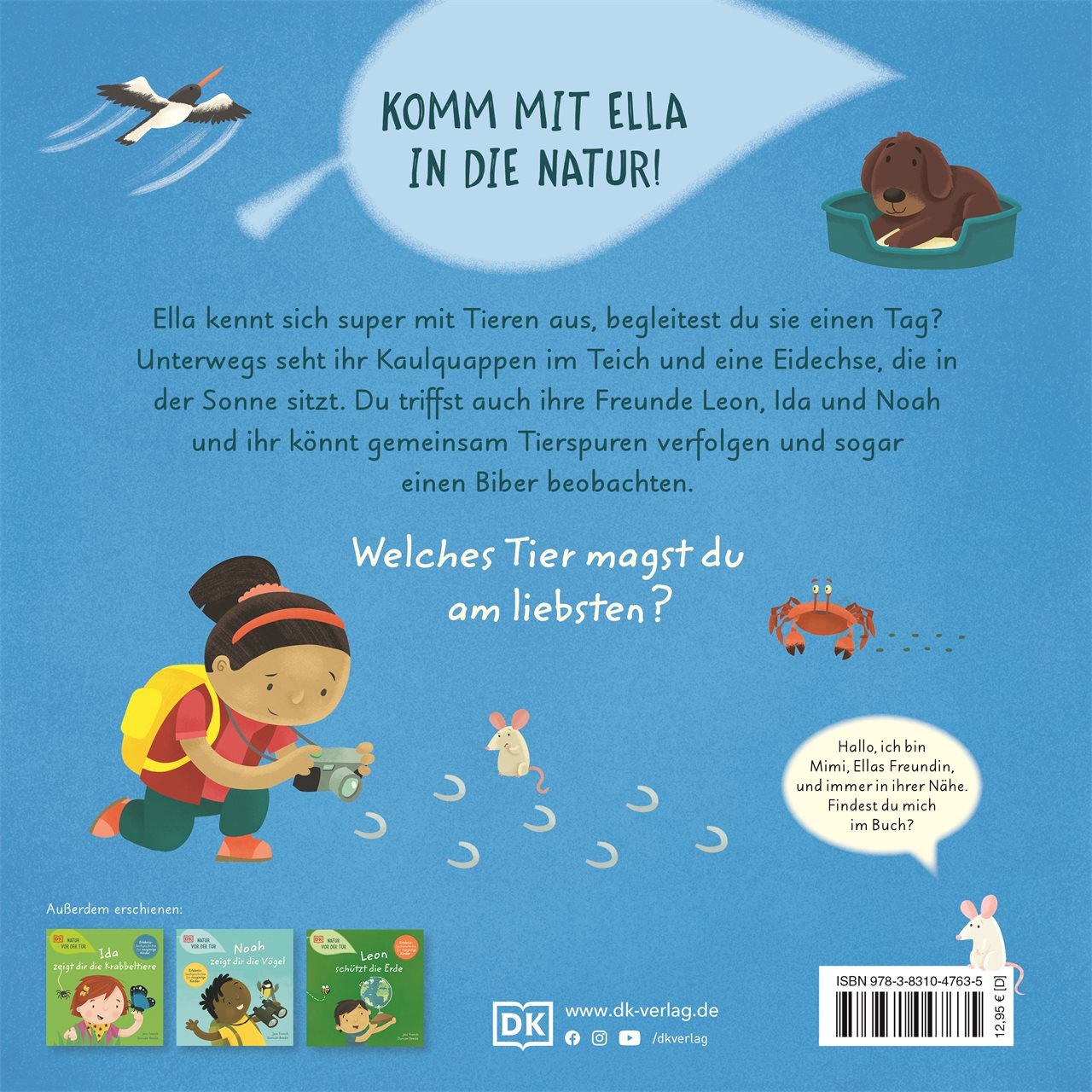 DK Verlag Dorling Kindersley 978-3-8310-4763-5 Natur vor der Tür. Ella liebt Tiere (2)