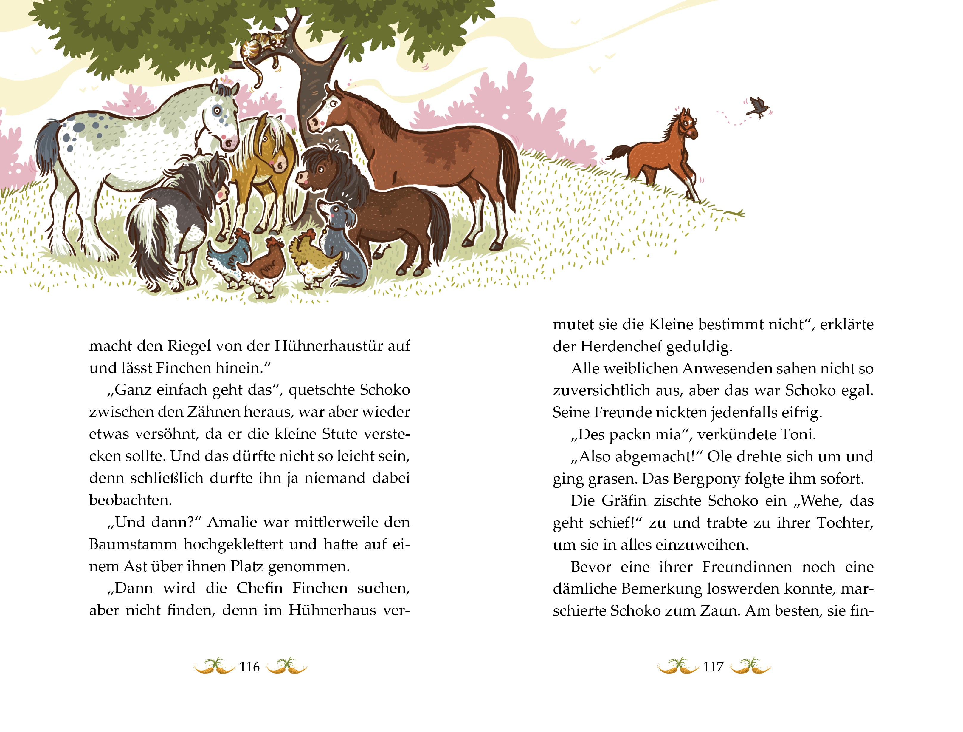 Die Haferhorde - Für kein Heu der Welt Band 10 der lustigen Ponyabenteuer für Kinder ab 8 Suza Kolb 9783734840319 (3)