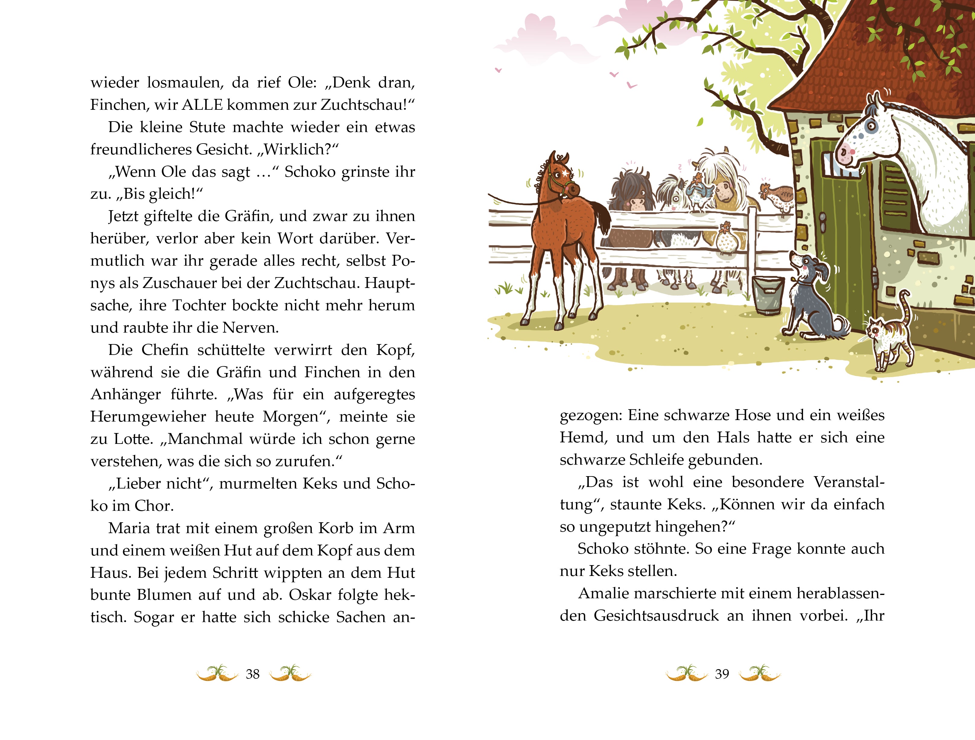 Die Haferhorde - Für kein Heu der Welt Band 10 der lustigen Ponyabenteuer für Kinder ab 8 Suza Kolb 9783734840319 (4)