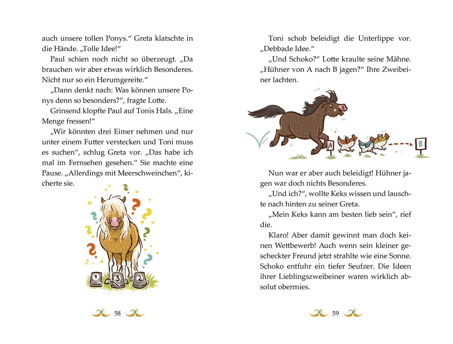 Die Haferhorde - Hopp, hopp, hurra! Band 6 der lustigen Ponyabenteuer für Kinder ab 8  Suza Kolb 9783734840265 (4)