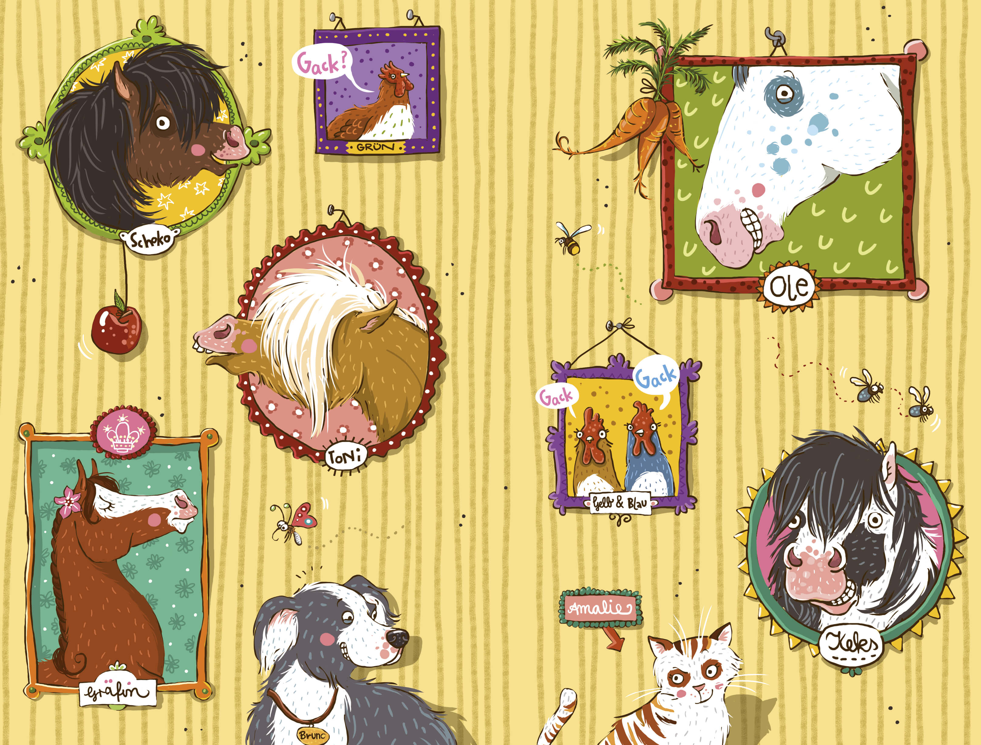 Die Haferhorde - Huf über Kopf Band 7 der lustigen Ponyabenteuer für Kinder ab 8  Suza Kolb 9783734840289 (3)