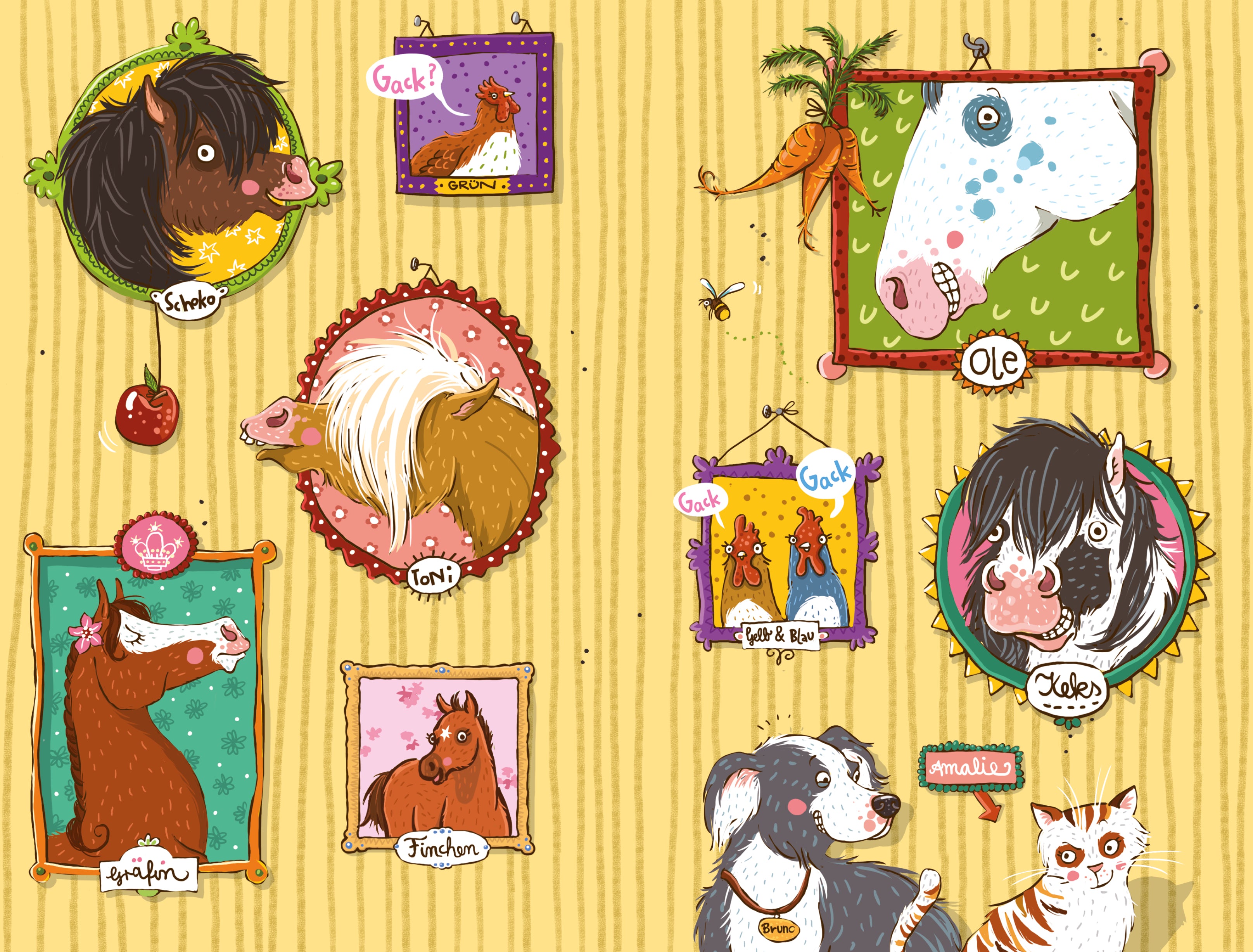 Die Haferhorde - Pony bei die Fische Band 18 der lustigen Ponyabenteuer für Kinder ab 8 Suza Kolb 9783734840418 (4)