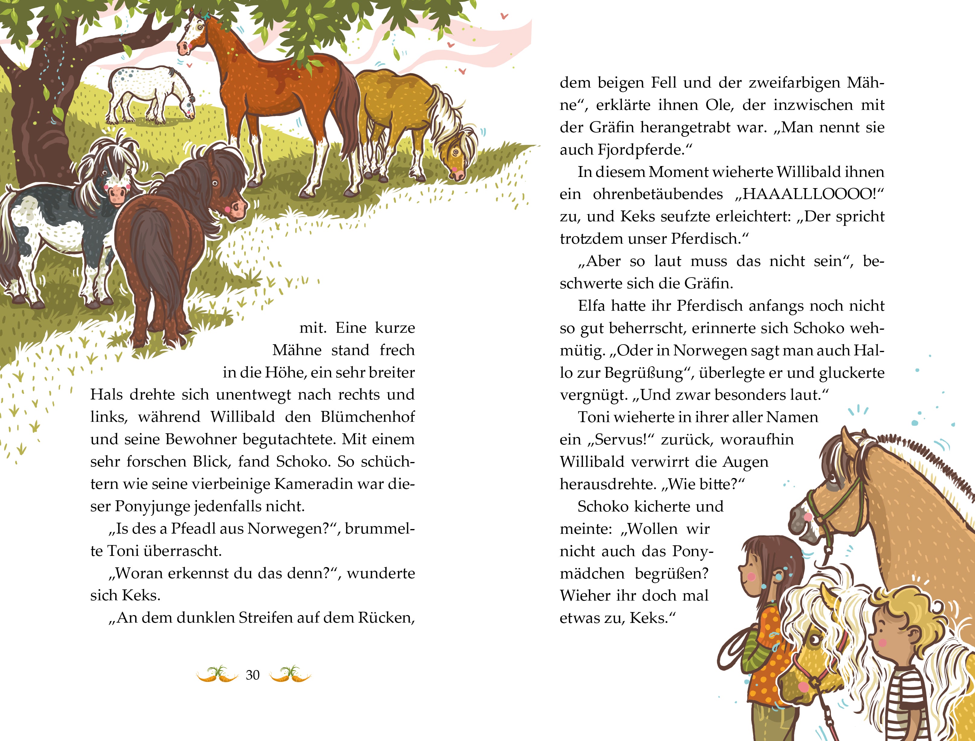 Die Haferhorde - Ponymut macht alles gut Band 21 der lustigen Ponyabenteuer für Kinder ab 8 Suza Kolb 9783734840463 (5)