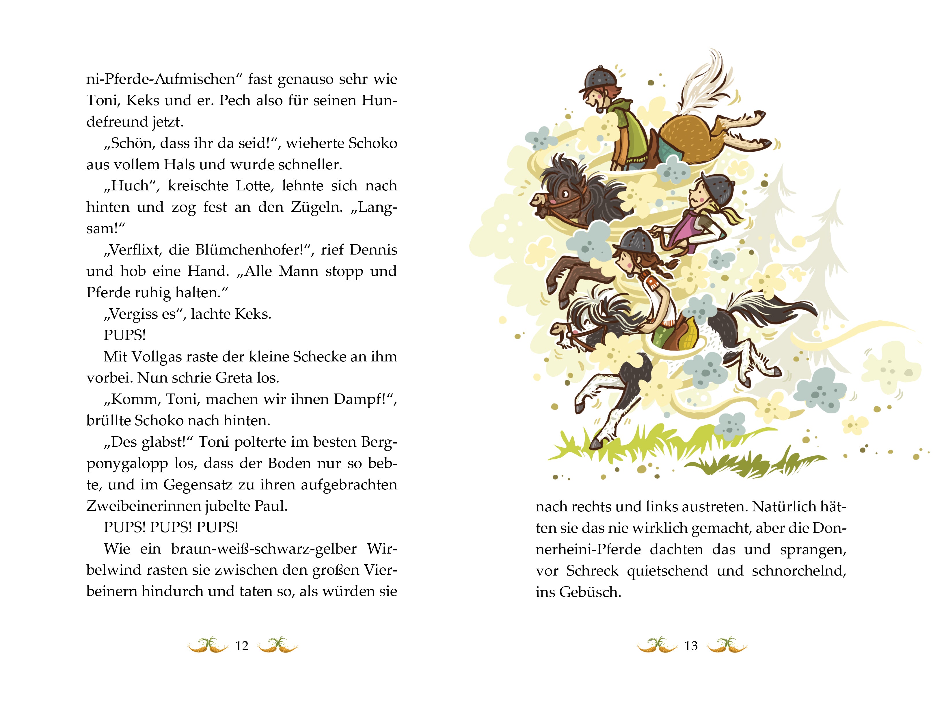 Die Haferhorde - So ein Fohlentheater! Band 8 der lustigen Ponyabenteuer für Kinder ab 8  Suza Kolb 9783734840296 (4)