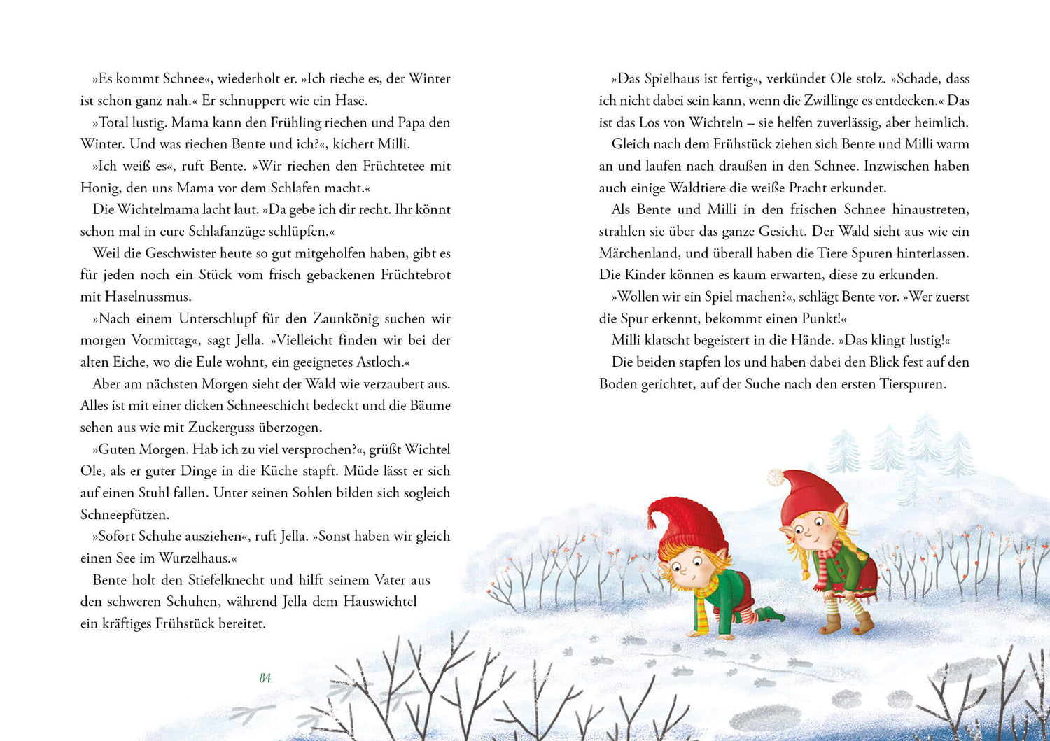 Die Wichtel aus dem Wurzelhaus - Zauberhafte Vorlesegeschichten rund ums Jahr Ein Vorlesebuch für Kinder ab 4 Jahren Peng...