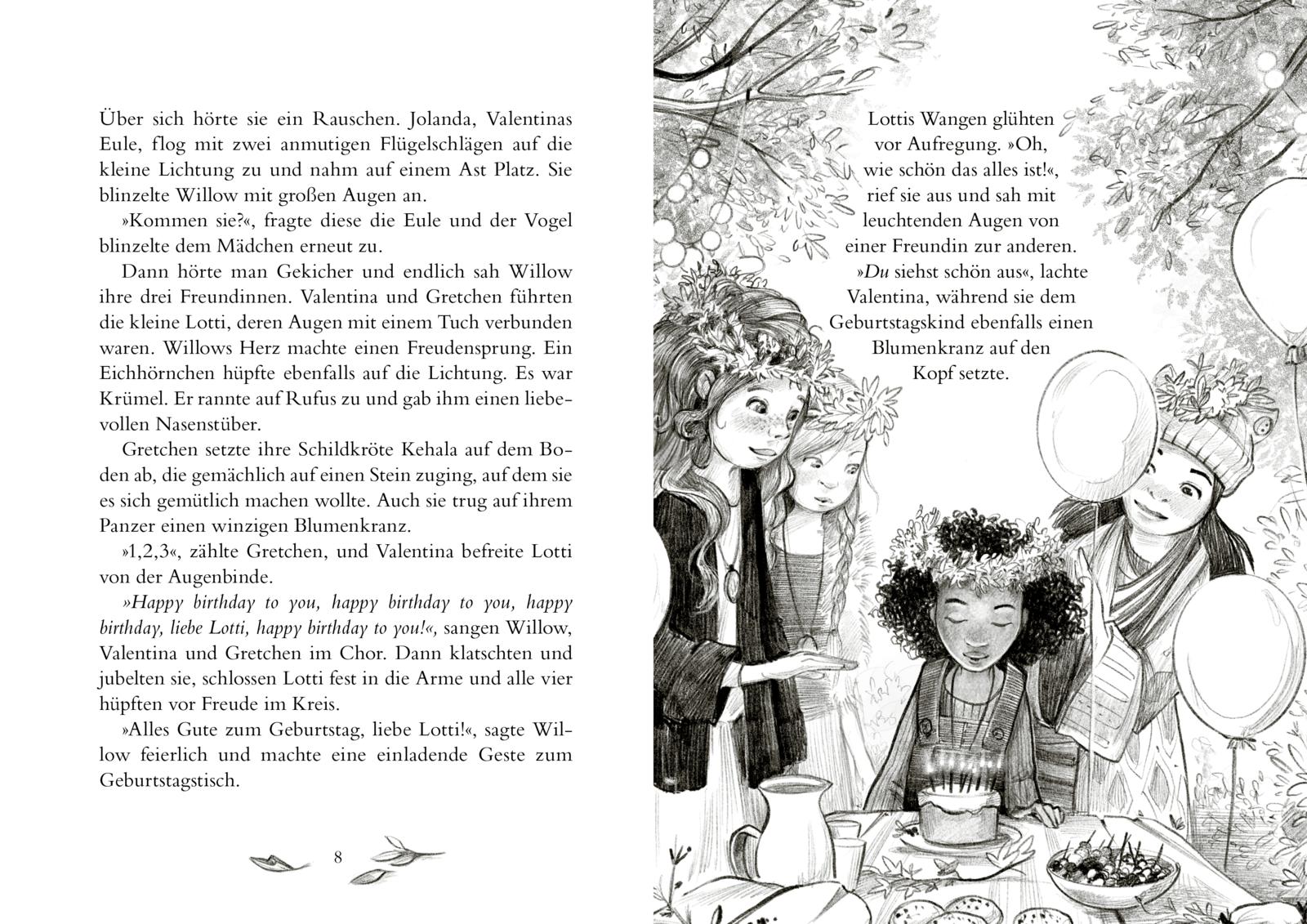 Ein Mädchen namens Willow 3: Flügelrauschen Für alle, die den Wald lieben Sabine Bohlmann 9783522507479 (5)