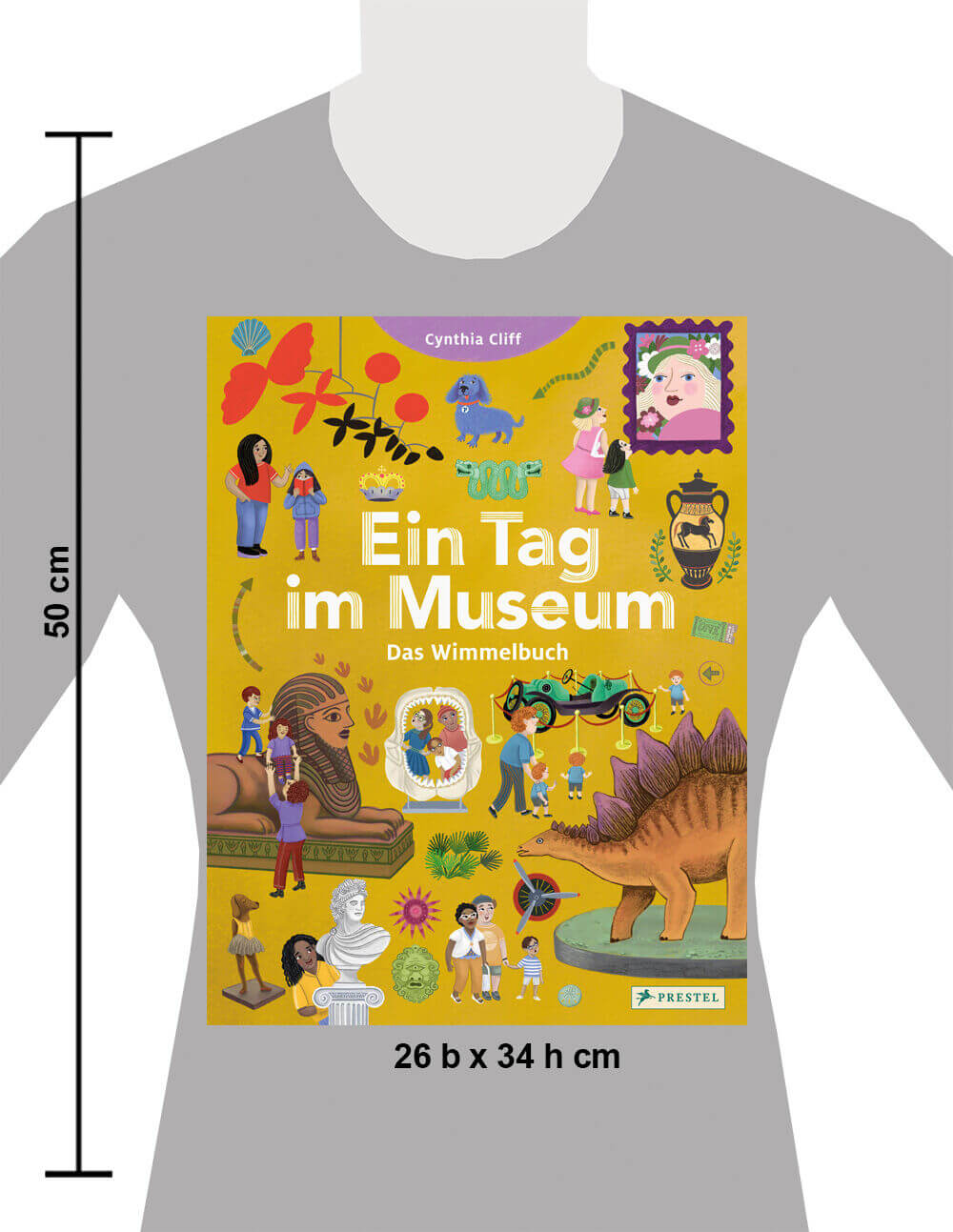 Ein Tag im Museum. Das Wimmelbuch Ein Pappbilderbuch für Kinder ab 3 Jahren Cynthia Cliff 9783791376080 Penguin Random Ho...