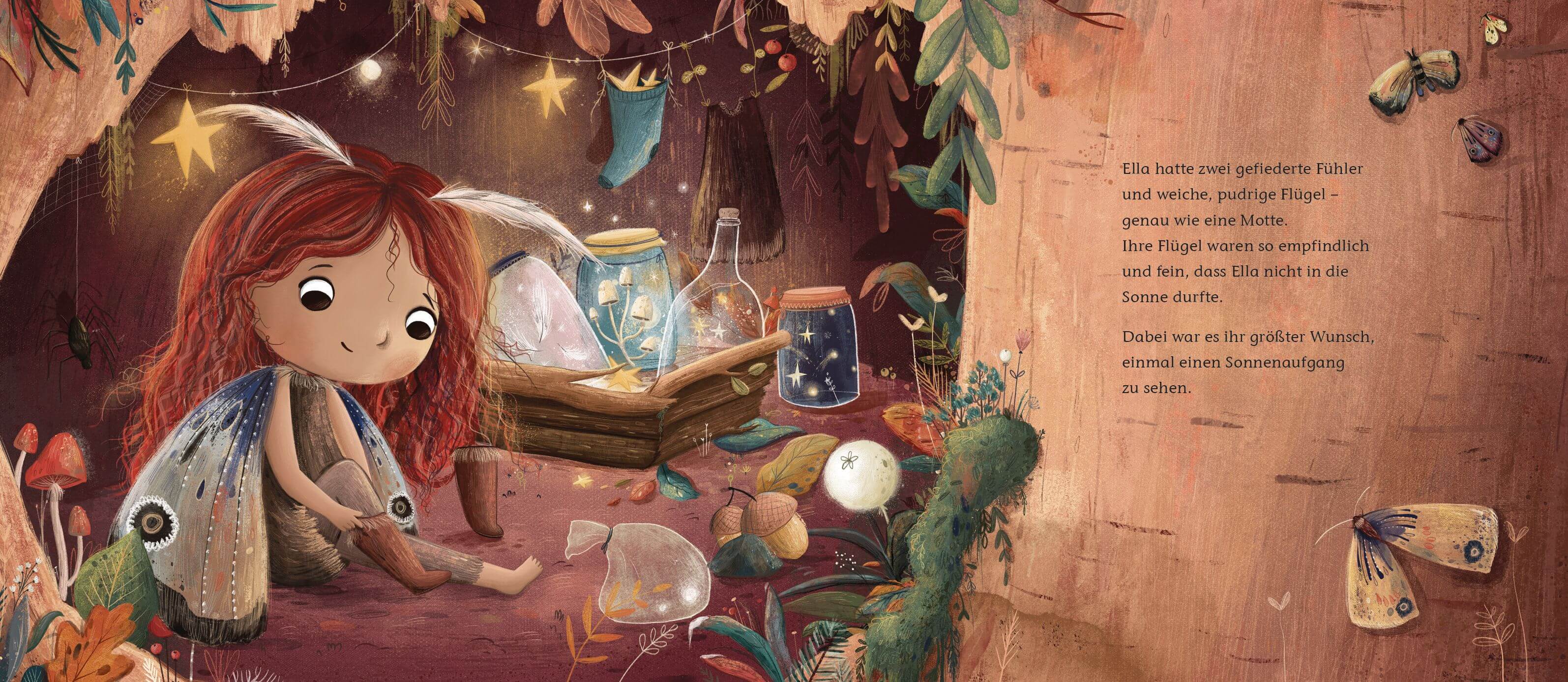 Ella und der Funkelzauber Bilderbuch zur Beschäftigung und gegen die Angst v Lucy Fleming 9783328300069 Penguin Junior (4)