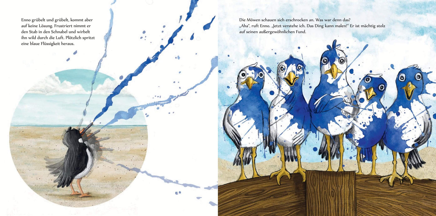 Enno - Ein Austernfischer auf Schatzsuche Liebevoll erzählte Bilderbuchgeschichte ab 4 Jahre Andrea Reitmeyer 97838337502...