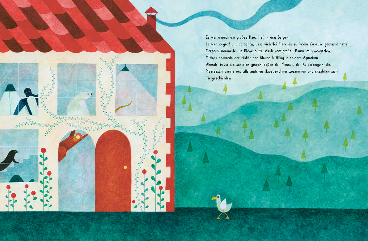 Es war einmal ein Haus Ein berührendes Bilderbuch in Form einer Fabel übe Philippe Nessmann 9783945677162 neunmalklug ver...