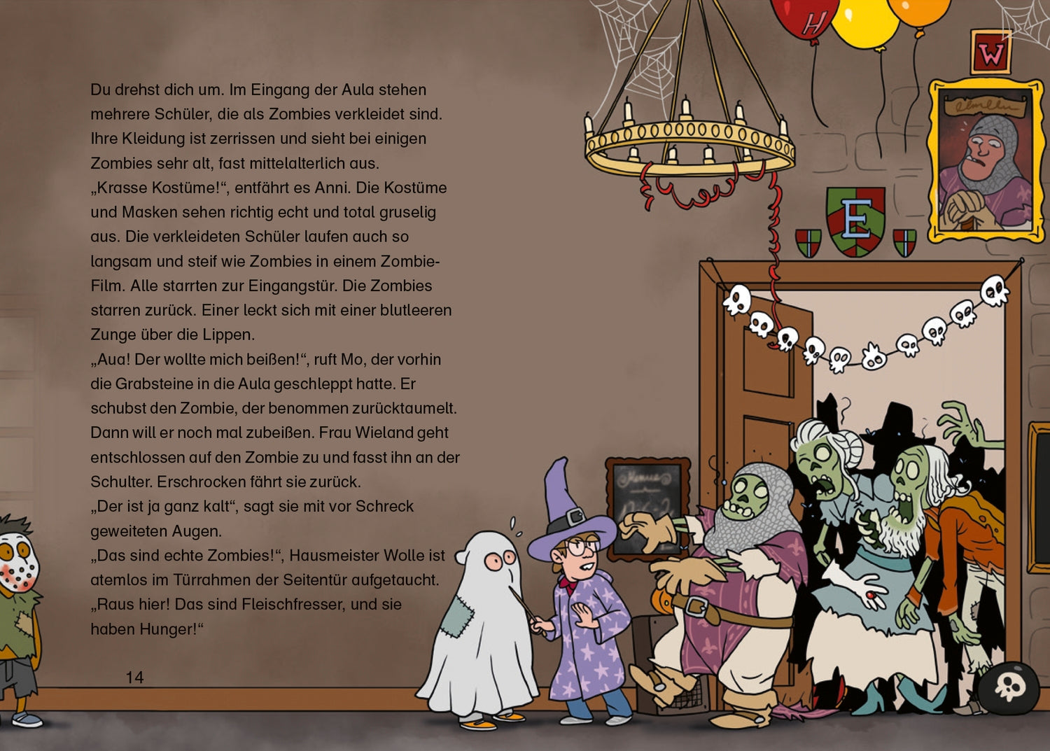 Escape School 4. Achtung, Zombies! Jule Ambach 9783751200998 Friedrich Oetinger GmbH (3)
