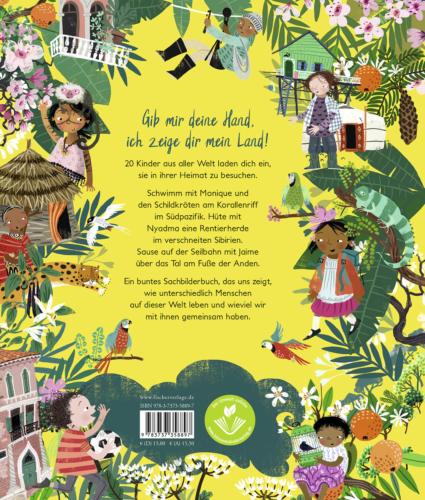FISCHER Duden Kinderbuch 978-3-7373-5889-7 Das ist unsere Welt Von Alaska bis zum Amazonas – 20 Kinder zeigen, wi (2)