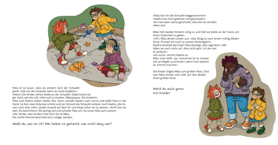 Felia Fuchs - Alltagsgeschichten aus dem Fuchsbau Band 2: Im Kindergarten Annika Ruske 978-3-911521-01-7 Räuberfuchs GbR (2)