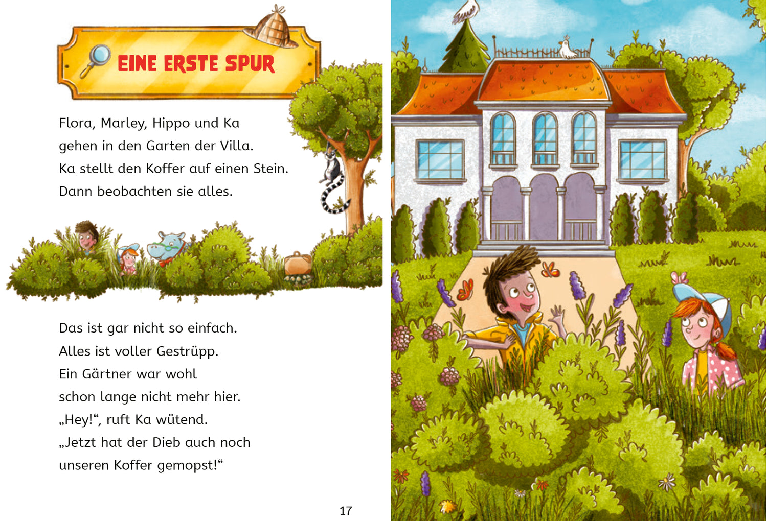 Fischer Sauerländer 978-3-7373-7284-8 Tierdetektive Hippo & Ka – Wer hat den Mops gemopst? (4)