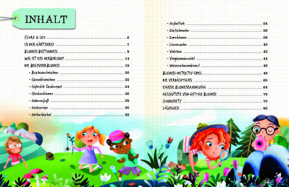 Flora & Leo. Mein erstes Herbarium Christine Schreier 9783968080093 Sophie Verlag GmbH (3)